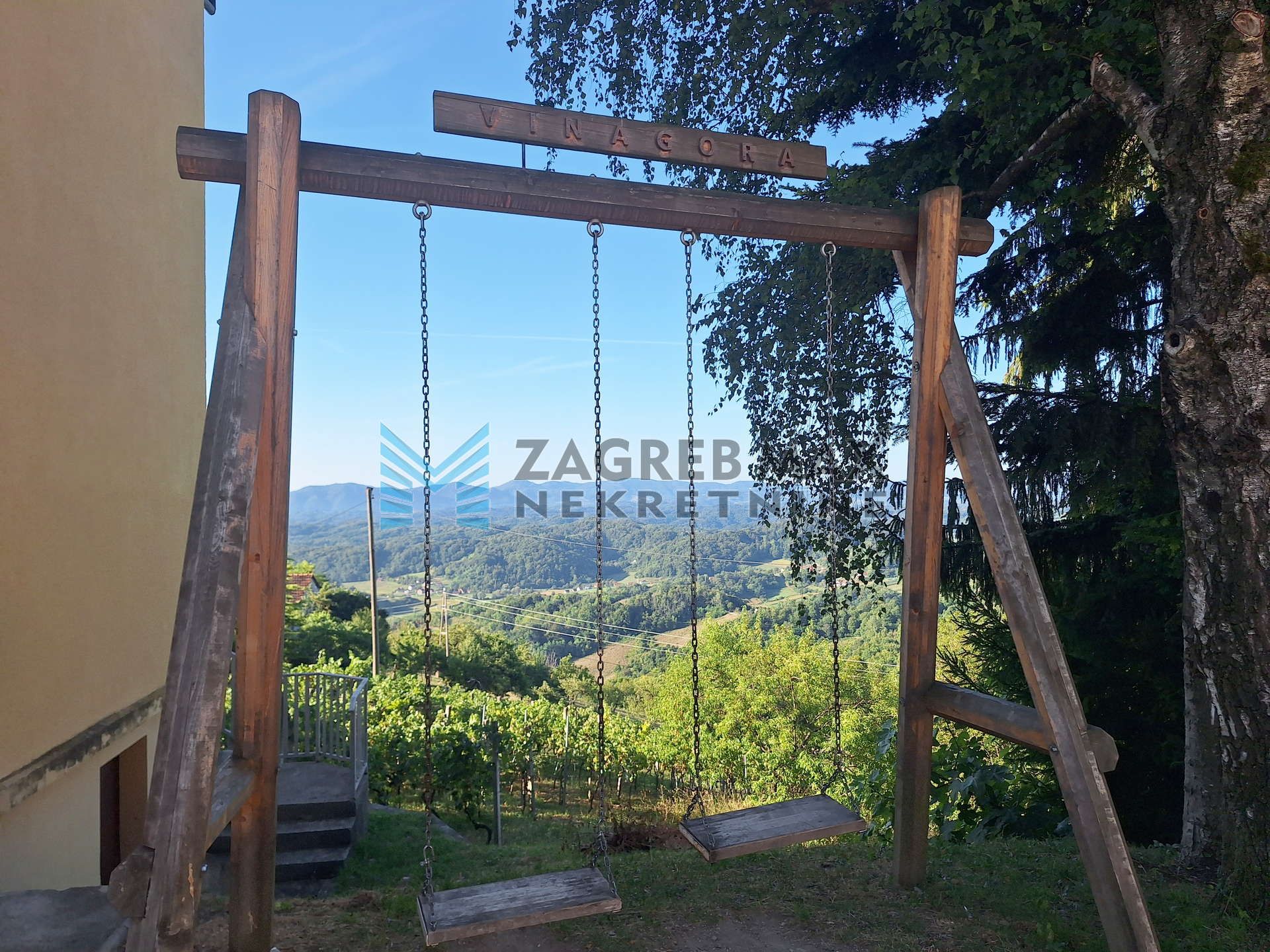 Zagreb - Vinagora – Kamena kuća s panoramskim pogledom i zemljištem 2.000 m²