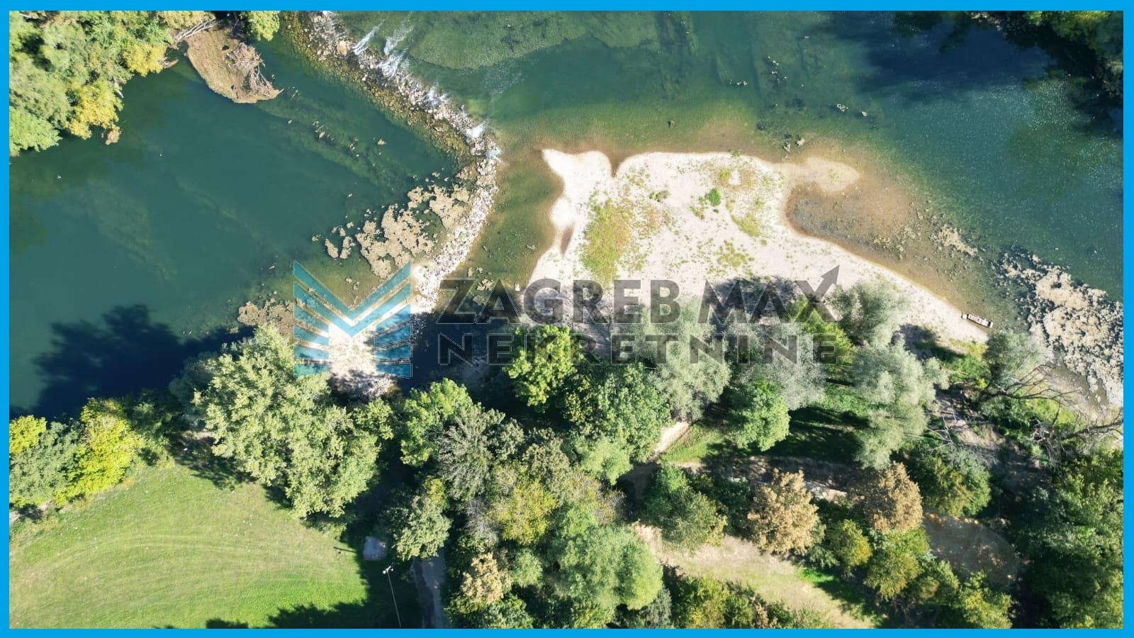 Zagreb - Kamanje, Kupa – zemljište 3.544 m², T2 i R7