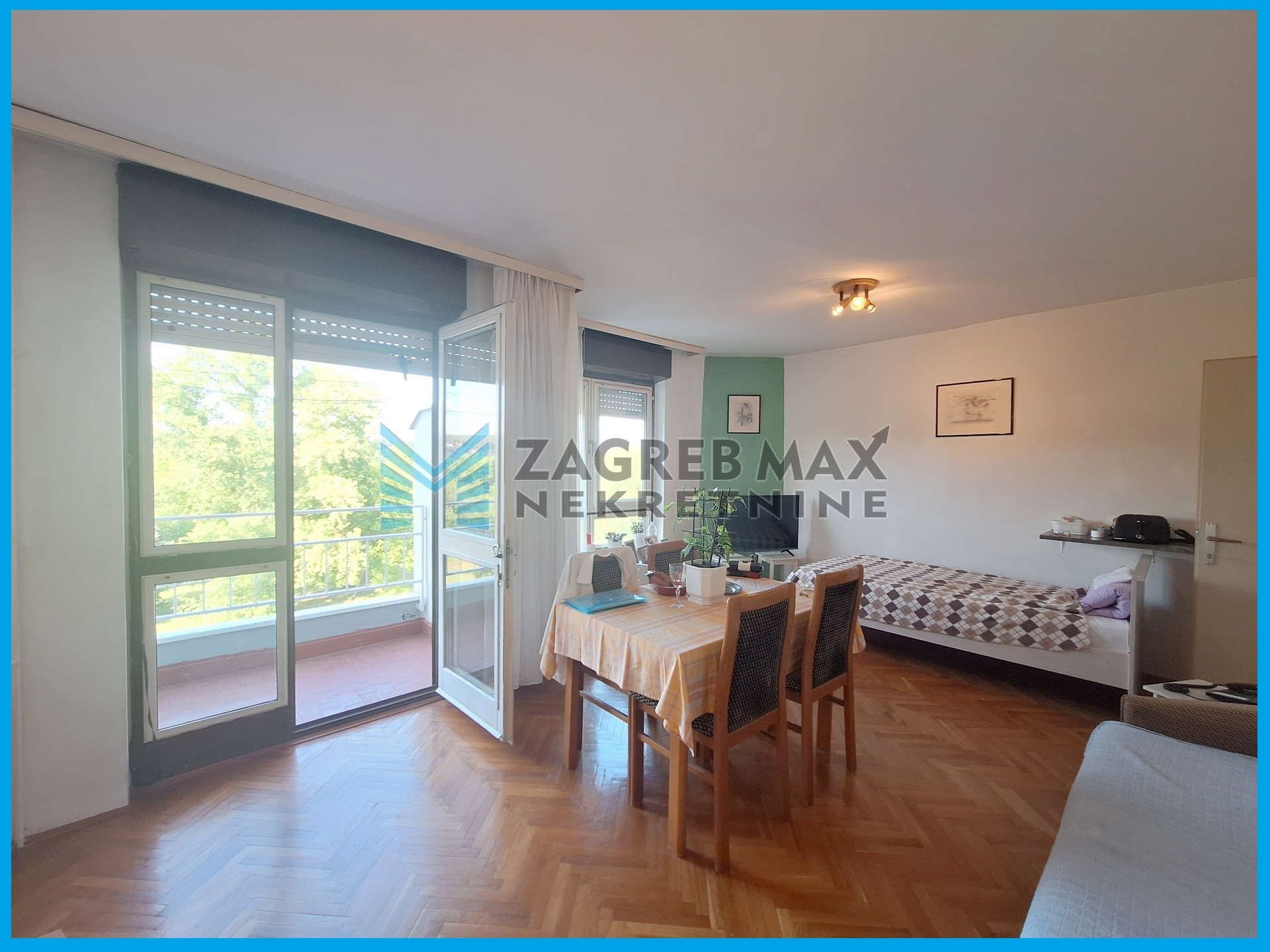 Zagreb - DUBRAVA - M. Gavazzija - 1-sobni, klima, lift, loggia, održavan
