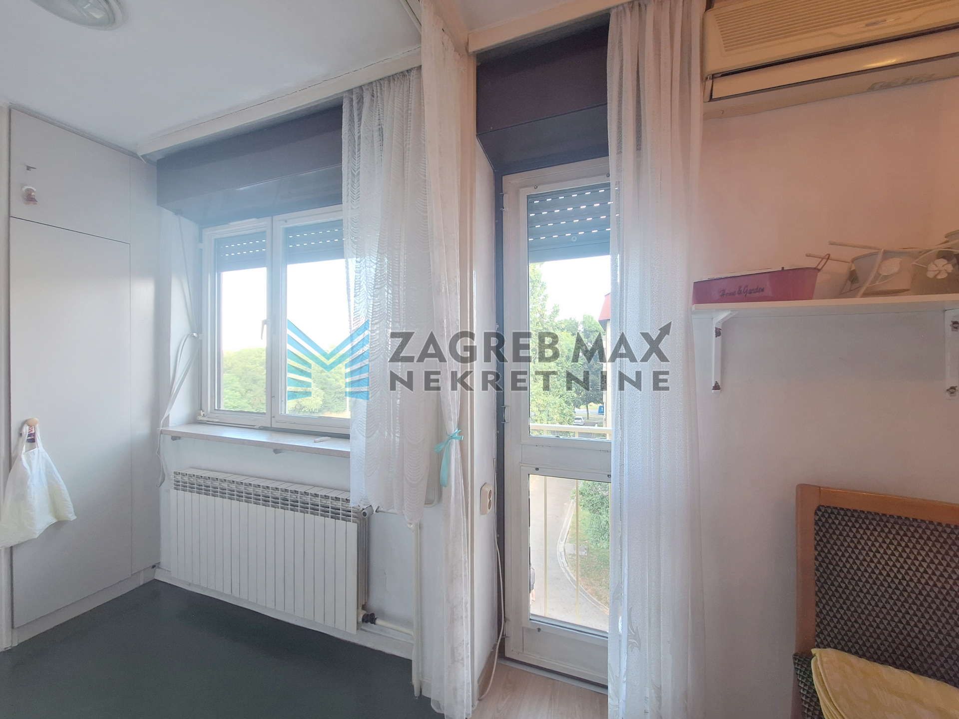 Zagreb - DUBRAVA - M. Gavazzija - 1-sobni, klima, lift, loggia, održavan